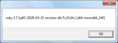 ruby, fiddle, MessageBoxA