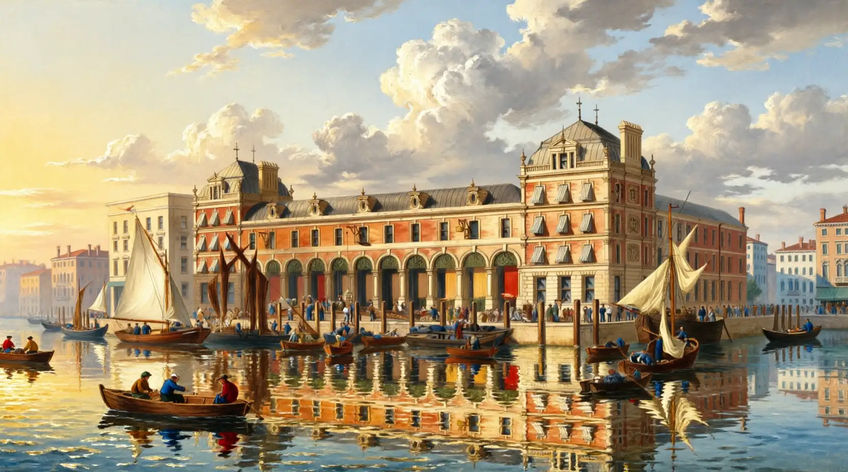 Billingsgate Fish Market in 1876